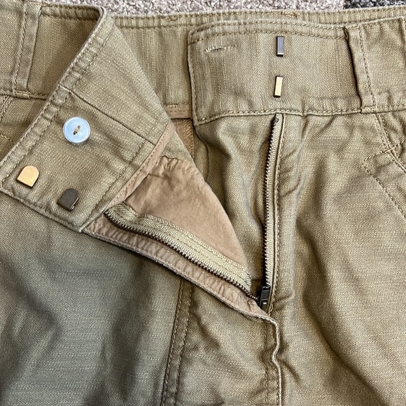 Loft khaki pencil skirt Womens 8 - Picture 2 of 4